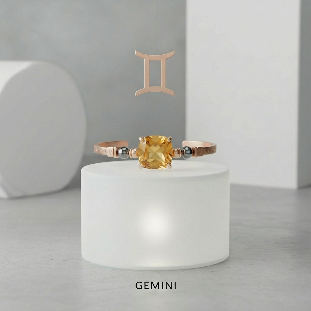 Gemini Birth Stone Bracelet
